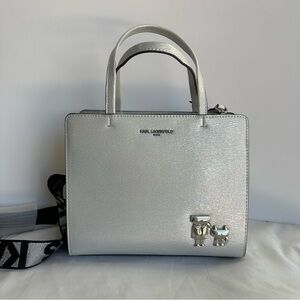 Karl Lagerfeld Maybelle Duo Top Handle Women’s Satchel - NWT
